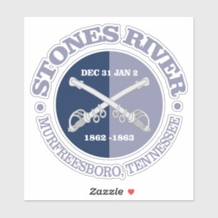 Sticker Stones River (B&G)