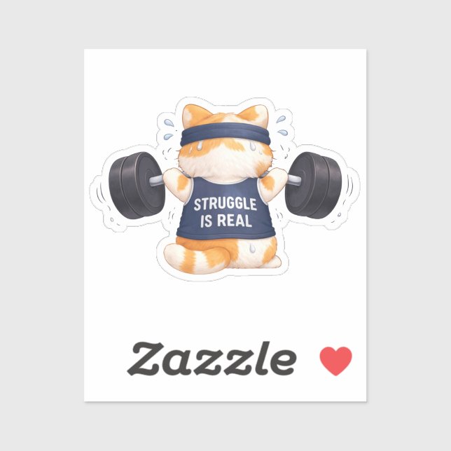 Sticker Struggle is Real (Feuille)