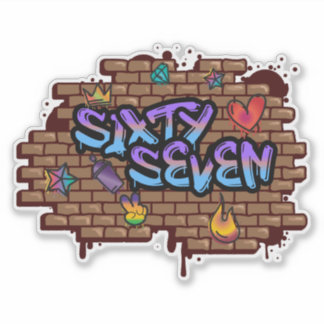 Sticker Style Graffiti 67