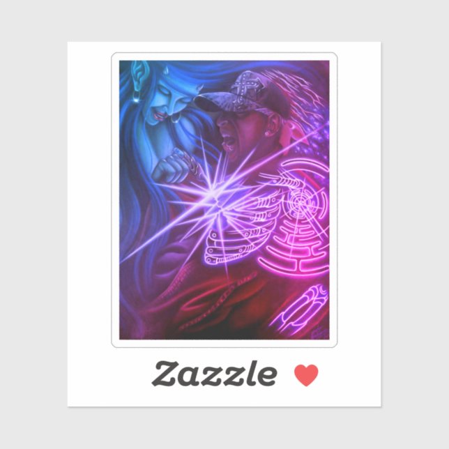 Sticker Succubus (Feuille)