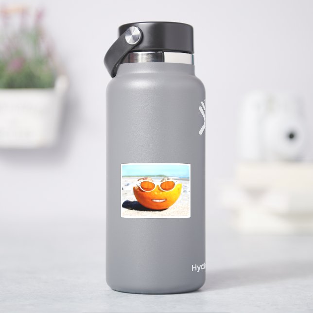 Sticker Sunny Beach Day Orange  (HydroFlask)