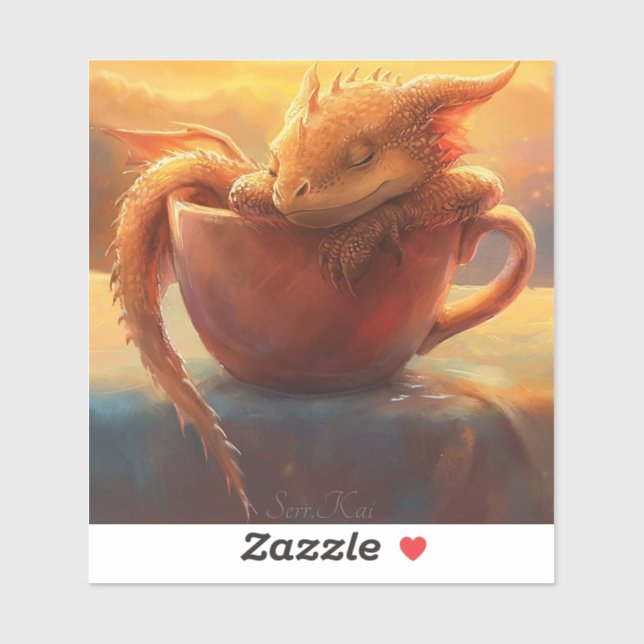 Sticker Sunrise Brew (Feuille)