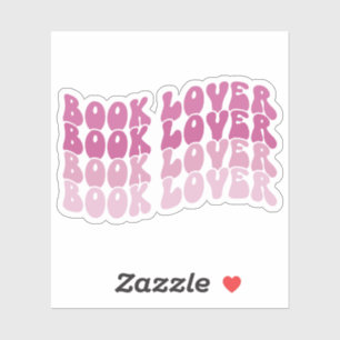 Sticker Super livre Lover rose Multicolore Retro Vinyl