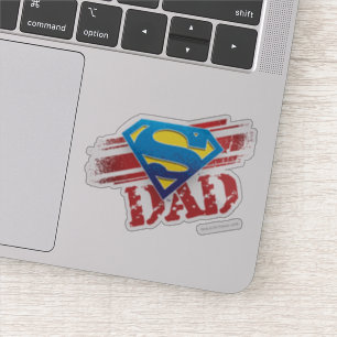 Sticker Super Papa Stripes