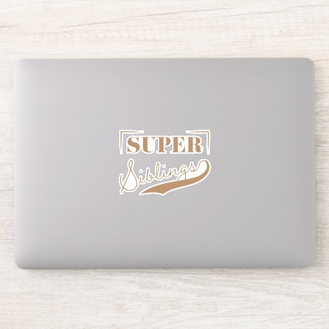 Sticker Super sibling (Ordinateur)
