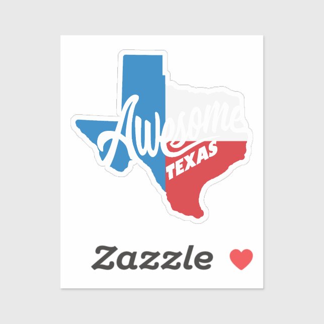 Sticker Super Texas II (Feuille)