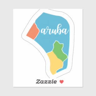Sticker Superbe aruba
