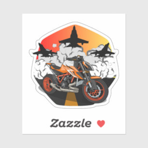 Sticker SuperDuke on the airbase