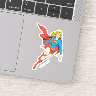 Sticker Supergirl en mouvement