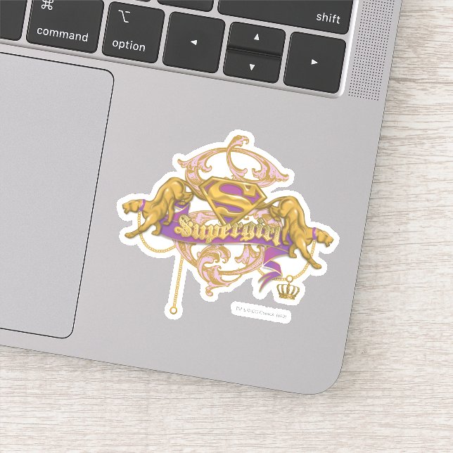 Sticker Supergirl Golden Cat 2 (Détail)