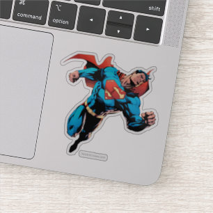 Sticker Superman en costume