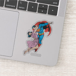 Sticker Superman & Lois en rose