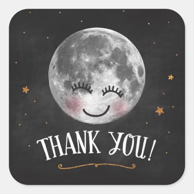 Sticker sur le Merci de la Lune (Devant)