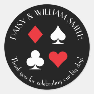 Sticker sur mesure Las Vegas Noir Rouge et Blanc