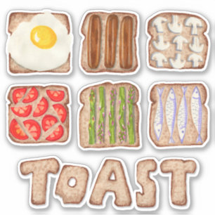 Sticker sur mesure pour le petit-déjeuner