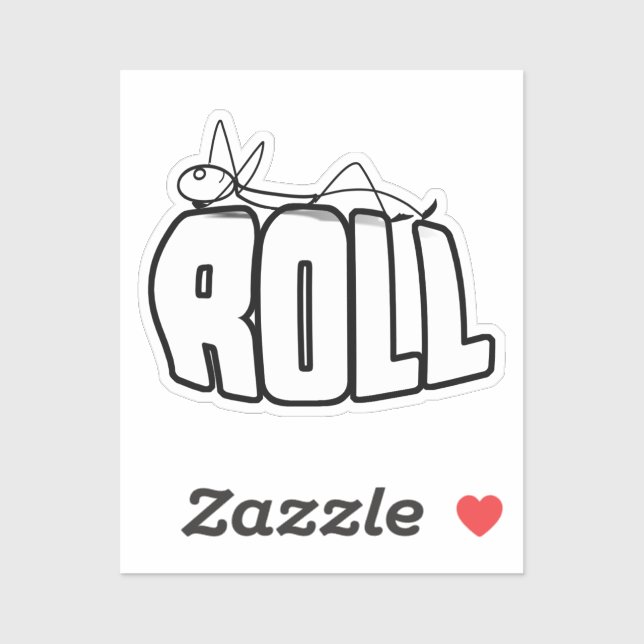 Sticker Sur un rouleau (Feuille)