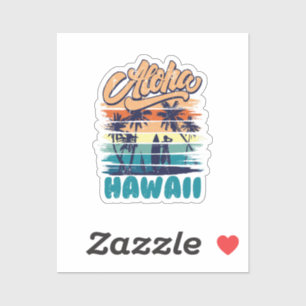 Sticker Surf - Aloha Hawaii