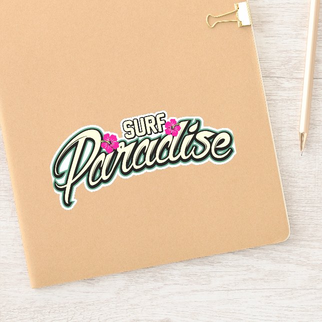 Sticker Surf Paradise (Carnet)