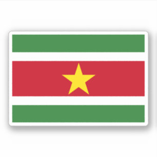 Sticker Suriname Flag