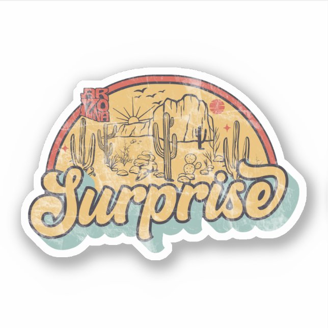 Sticker Surprise, Arizona (Devant)