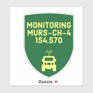 Sticker Surveillance du canal MURS 4