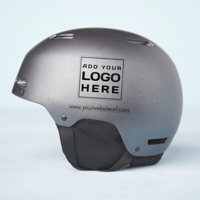 Sticker Swag des employés du logo d'entreprise personnalis (Côté casque)
