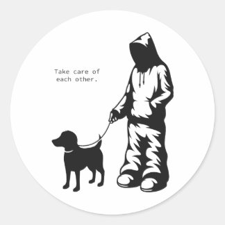 Sticker Sweat - shirt à capuche & Chien