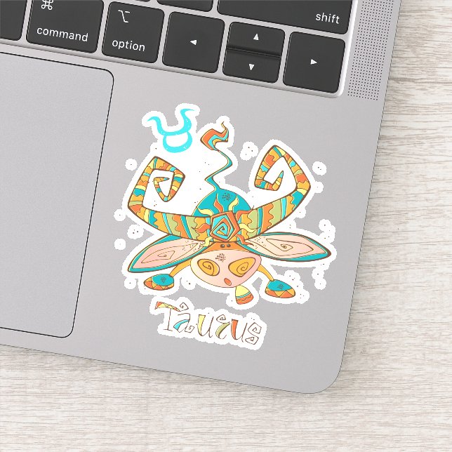 Sticker Sweet Taurus Bull (Détail)