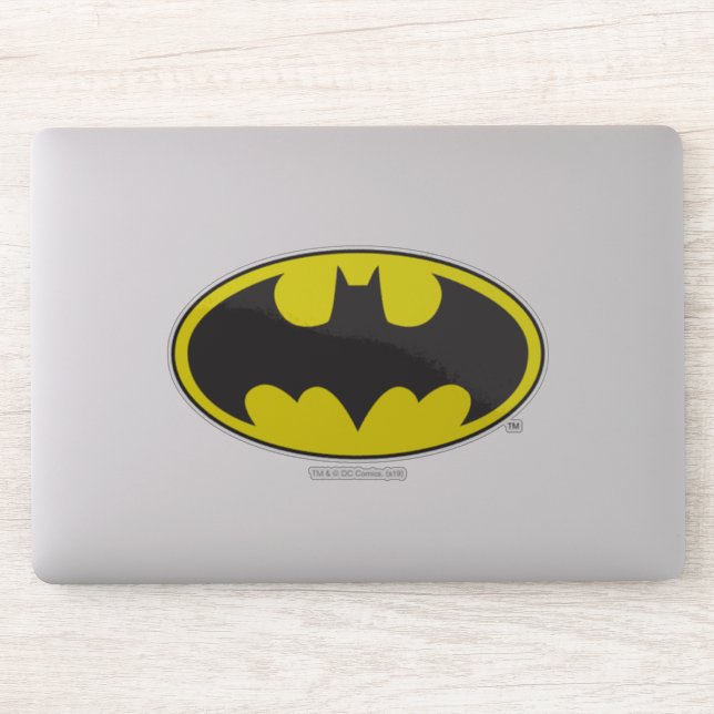 Sticker Symbole Batman | Logo Oval de chauve-souris (Ordinateur)