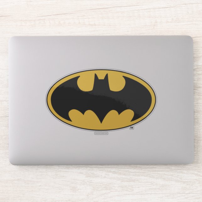 Sticker Symbole Batman | Logo ovale (Ordinateur)