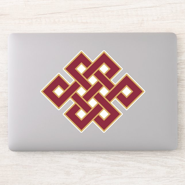 Sticker Symbole bouddhiste sans fin (Ordinateur)
