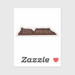 Sticker SYMBOLE D'ALice Springs Australie