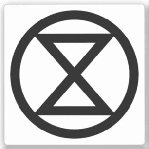 Sticker Symbole d'extinction