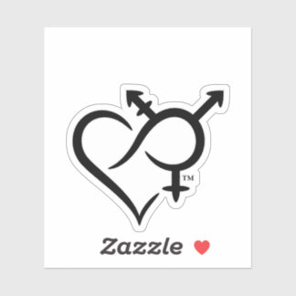 Sticker Symbole d'inclusion et d'amour