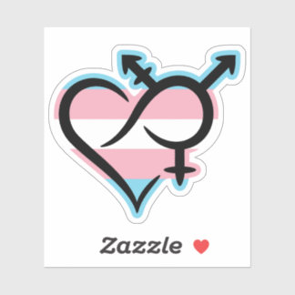 Sticker Symbole d'inclusion et d'amour