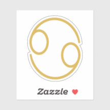 Symbole du cancer du zodiaque