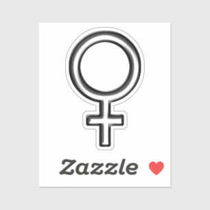 Sticker Symbole féminin