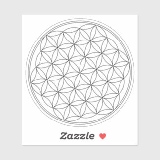 Sticker Symbole Fleur de Vie