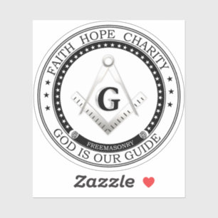 Sticker Symbole franc-maçonnerie