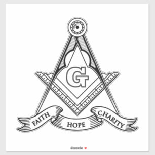 Sticker Symbole franc-maçonnerie