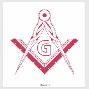 Sticker Symbole franc-maçonnerie