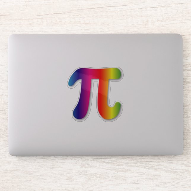 Sticker Symbole gras Pi (Ordinateur)