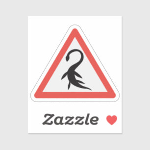 Sticker SYMBOLE ROUTIER Nessie Loch Ness Plesiosaurus