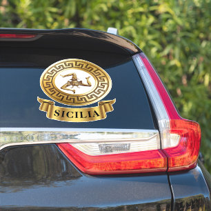 Sticker SYMBOLE Sicile Trinacria Sicile