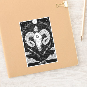 Sticker Symbole zodiaque Aries Tarot