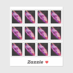 Sticker Symbole zodiaque Galaxy Aquarius Constellation