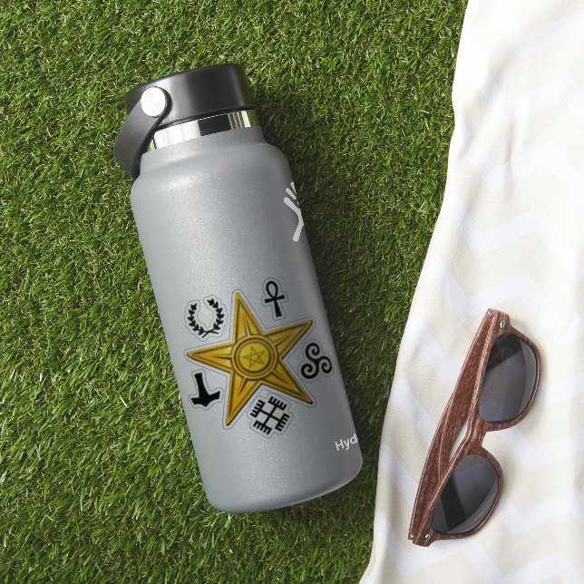 Sticker Symboles païens Barnstar (HydroFlask Insitu)