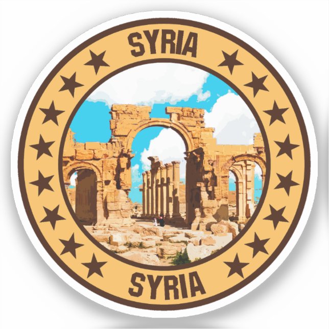 Sticker Syrie (Recto)