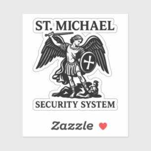 Sticker Système de sécurité St. Michael Religieux