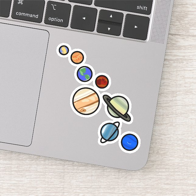 Sticker Système solaire (Détail)
